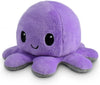 Peluche Octopus Réversible - Violet + Bleu - Mignons Animaux en Peluche Sensory Fidget Qui Montre Votre Humeur, Bleu en Colère + Violet Heureux, 10 cm De Speelgoed Koning
