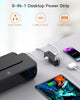 Multiprise avec Protection Contre les Surtensions à 6 Prises | Cordon d'Alimentation 1,5 m avec 3 Ports USB, Extendeur de Prise Murale King of Toys