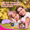 Appareil Photo Selfie HD pour Enfants | Caméra Portable avec Carte SD 32GB pour Enfants de 3-9 Ans