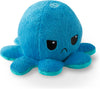 Peluche Octopus Réversible - Violet + Bleu - Mignons Animaux en Peluche Sensory Fidget Qui Montre Votre Humeur, Bleu en Colère + Violet Heureux, 10 cm De Speelgoed Koning