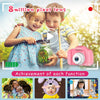 Appareil Photo Selfie HD pour Enfants | Caméra Portable avec Carte SD 32GB pour Enfants de 3-9 Ans