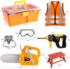 Ensemble de Perceuse Électronique avec Boîte à Outils | Jeu de Construction pour Enfants en Imitation pour Enfants de 3 à 5 Ans King of Toys
