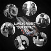 Coque de protection anti-regard magnétique pour iPhone | Coque en verre trempé anti-espion pour iPhone avec protecteur d'écran de confidentialité King of Toys