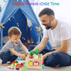 Jouets Montessori en Bois pour Tout-Petits | Jouets Éducatifs de Tri de Formes pour Enfants de 1 à 3 Ans King of Toys