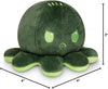 Peluche Octopus Réversible - Violet + Bleu - Mignons Animaux en Peluche Sensory Fidget Qui Montre Votre Humeur, Bleu en Colère + Violet Heureux, 10 cm De Speelgoed Koning