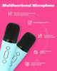 Mini Karaoké Enfant Bluetooth avec 2 Micros | Machine Portable pour Filles 3-10+ Ans | Cadeau Anniversaire & Soirée King of Toys