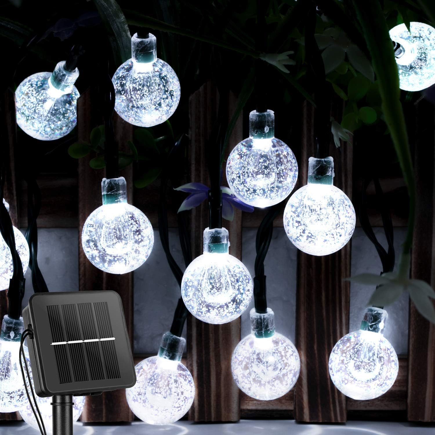 Moroccan Waterproof Solar String Lights l 11 Meters 60 LED Lamps l 8 Brightown