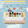 Piano Busy Board & Pin board l Baby Montessori 6 mois et plus De Speelgoedkoning