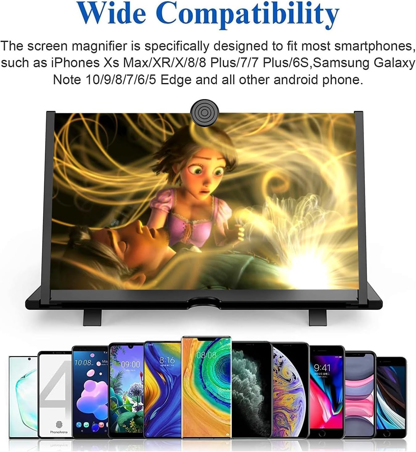 Amplificateur d'Écran 16" pour Téléphone Portable - Améliorateur d'Écran - Compatible avec Tous les Téléphones Speelgoed Koning