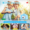 Appareil Photo Selfie HD pour Enfants | Caméra Portable avec Carte SD 32GB pour Enfants de 3-9 Ans