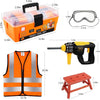 Ensemble de Perceuse Électronique avec Boîte à Outils | Jeu de Construction pour Enfants en Imitation pour Enfants de 3 à 5 Ans King of Toys