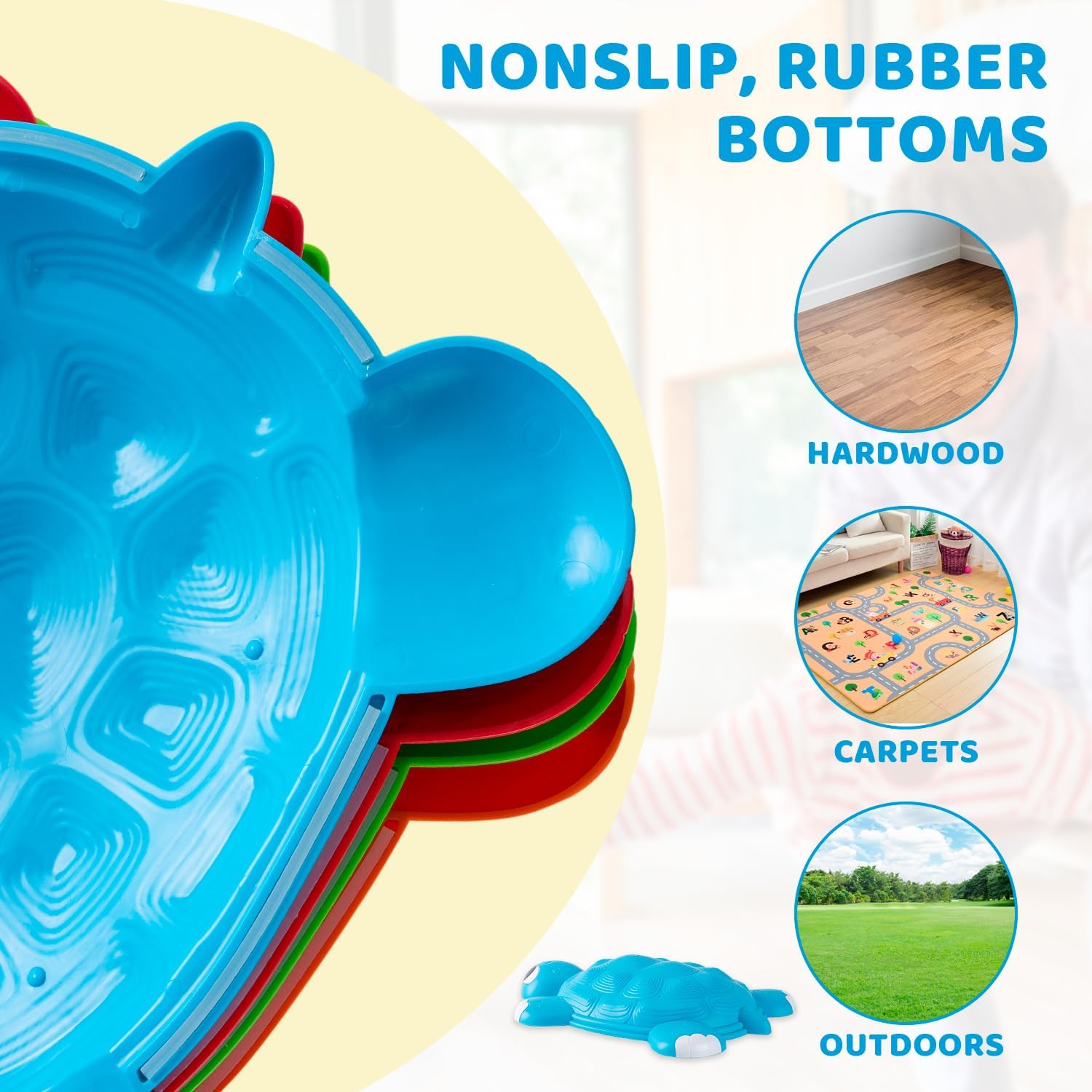 Turtle Balance Board - Outdoor Toys for Children (1 Piece) Speelgoed Koning