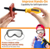 Ensemble de Perceuse Électronique avec Boîte à Outils | Jeu de Construction pour Enfants en Imitation pour Enfants de 3 à 5 Ans King of Toys