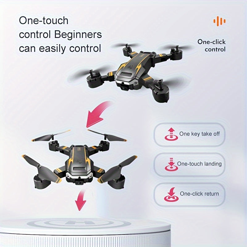 Drone Professionnel pour Débutants - Double Caméra, Évitement d'Obstacles à 540°, Maintien d'Altitude FPV - Utilisation Extérieure, Idéal pour Noël, Thanksgiving, Halloween King of Toys