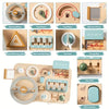 Montessori Toy Steering Wheel - Playseat for Toddlers from 1 Year Speelgoed Koning