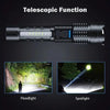 AlphaLights l Rechargeable LED flashlight 9000 Lumen l Military Speelgoed Koning