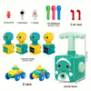 Jouet Ballon Aérodynamique avec Lanceur Manuel | Puzzle Éducatif pour Enfants | Cadeau Idéal Noël & Thanksgiving King of Toys