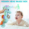 Pendentif Musical Hippocampe Anti-Anxiété pour Bébé | Poupée en Peluche Apaisante pour Nouveau-né