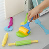 Ensemble d'Outils en Pâte à Modeler 6 Pièces | Jouets Éducatifs pour Enfants de 2, 3, 4+ Ans De Speelgoed Koning