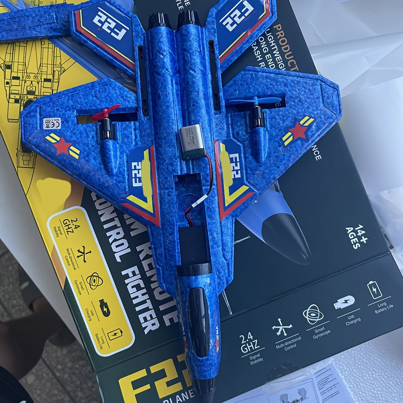 Avion planeur RC | Drone télécommandé avec vol stable, cadeaux de Noël pour enfants King of Toys