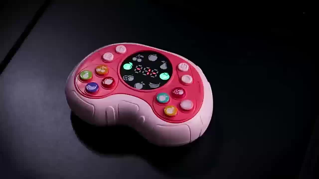 Console de Jeu Puzzle Portable Électronique pour Enfants 3 Ans+ - Jouet Éducatif Garçons Filles - Entraînement Cérébral Mémoire Réaction - 999 Niveaux