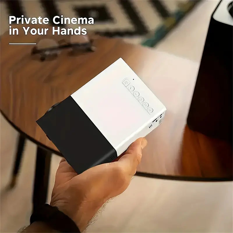 Projecteur HD Portable 1080P LED : Idéal pour l'Extérieur, l'Intérieur et le Camping De Speelgoed Koning