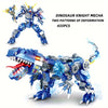 Chevalier Dinosaure Mécanique - Mode Double Transformation - Kit de Construction Éducatif DIY - Cadeau Halloween & Noël King of Toys