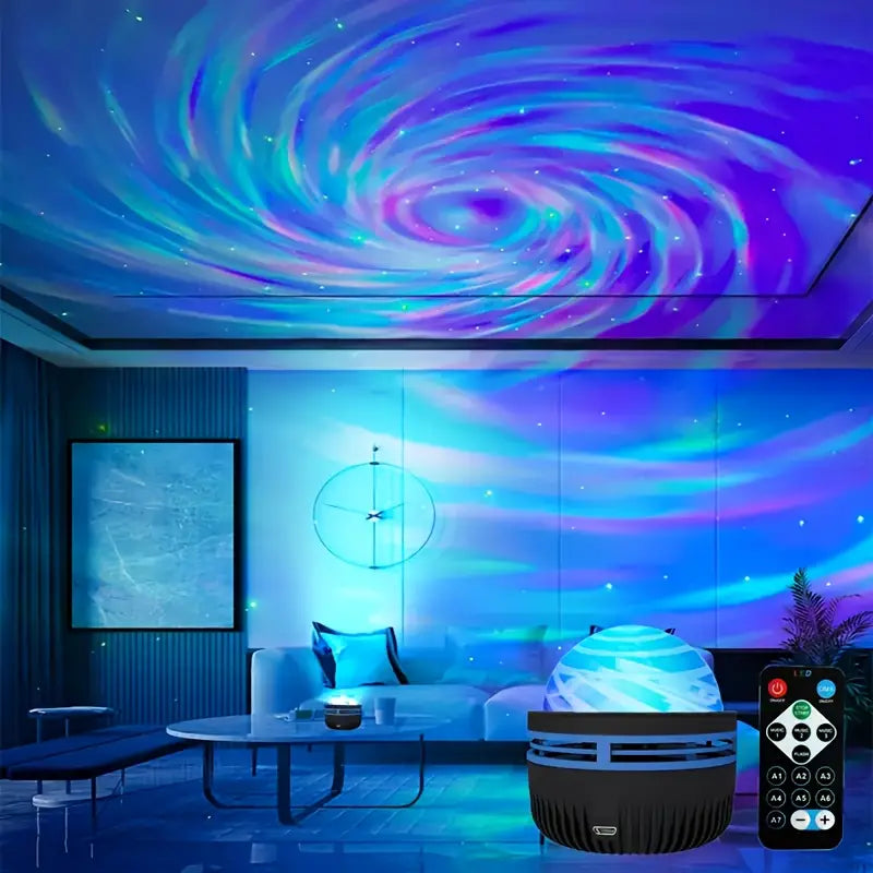 Projecteur d'Aurores Boréales pour Chambre avec 7 Couleurs De Speelgoed Koning