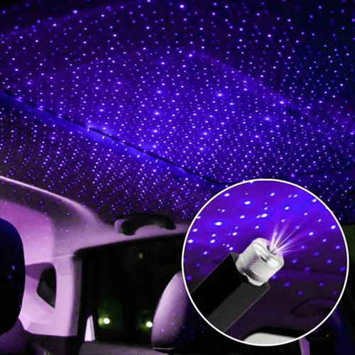 Mini Lampe de Projection LED Étoile de Nuit | Lumière Intérieure Romantique pour Toit de Voiture King of Toys