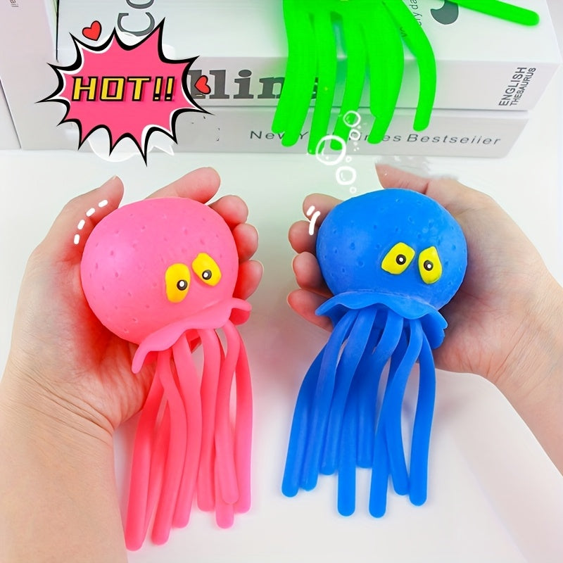 Pieuvre Arroseuse Colorée – Jouet d’Eau pour Bain & Piscine – Cadeau Rigolo & Sûr pour Enfants