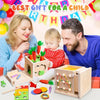 Parc Montessori en Bois 8-en-1 - Jeu Éducatif pour Bébé de 8 Mois Speelgoed Koning