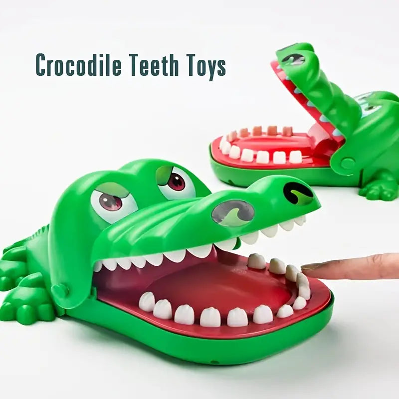 Crocodile Dents Jouets l pour enfants 4+ l Crocodile Mordant Doigt Jeux Dentiste King of Toys