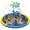Tapis de Jeu Arroseur Antidérapant 170 cm pour Enfants & Chiens – Fontaine Centrale pour Été