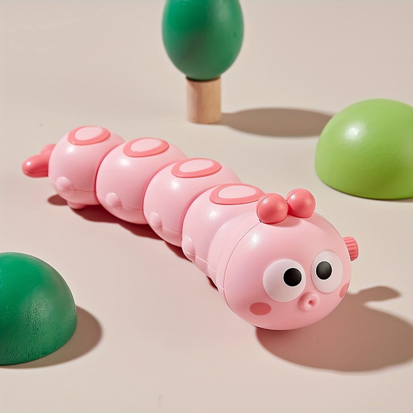 Jouet Sensoriel Chenille Interactive | Plastique Durable, Action de Torsion, Non Électrique, Cadeau Éducatif pour Anniversaires & Vacances King of Toys