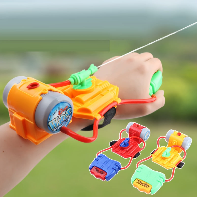 Pistolet à Eau Poignet pour Enfants | Jouet d’extérieur Étanche pour Plage, Camping et Piscine – Cadeau Été Amusant pour Enfants et Adultes