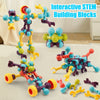 Blocs de Construction Articulés 50/95/190PCS - Jouet Créatif et Logique - Cadeau Noël/Action de Grâce/Nouvel An King of Toys