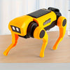 Kit Robot Animaux à Construire – Chien et Chat Interactifs Jaune | Jouet Mécanique Programmable pour Enfants & Adultes | Cadeau Fête des Pères