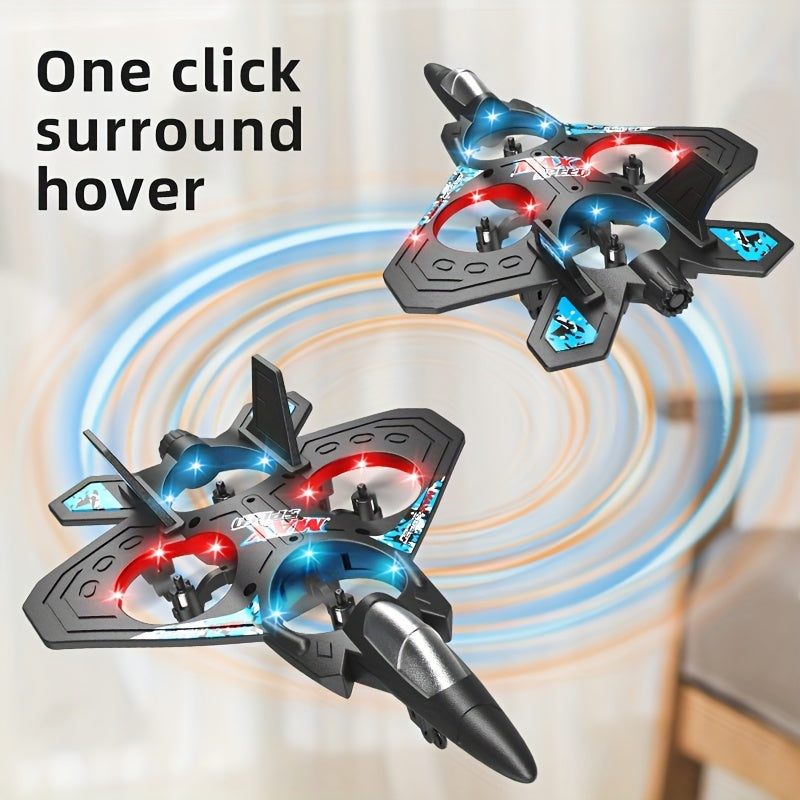 Drone avec Batterie Rechargeable - Quadcopter avec Contrôle d'Altitude - Jouet Télécommandé pour Intérieur/Extérieur - Idéal pour Noël, Halloween, Thanksgiving King of Toys