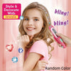 Tampon à Cheveux pour Filles - Set Bijoux Cheveux avec Diamants Réutilisables, Outil Coiffure Créative, Cadeau d'Anniversaire King of Toys