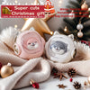 Chaufferette portable en forme de chien avec lumière d'ambiance - Rechargeable par USB, accessoire idéal pour réchauffer les mains des femmes en hiver, parfait pour Pâques, Noël, anniversaires et anniversaires de mariage King of Toys