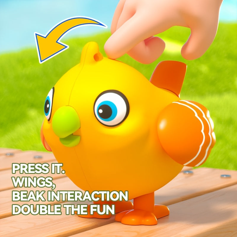 Montre Oiseau Parlante Interactive pour Enfants 3 Ans+ - Jouet Éducatif IA Garçons Filles - Cadeau Noël Anniversaire