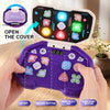 Jouet Fidget Interactif avec Boutons Lumineux | Modes Multijoueurs pour Améliorer la Mémoire, la Concentration et la Coordination - Casse-Tête Éducatif pour Enfants 3-6 ans, Violet/Bleu King of Toys
