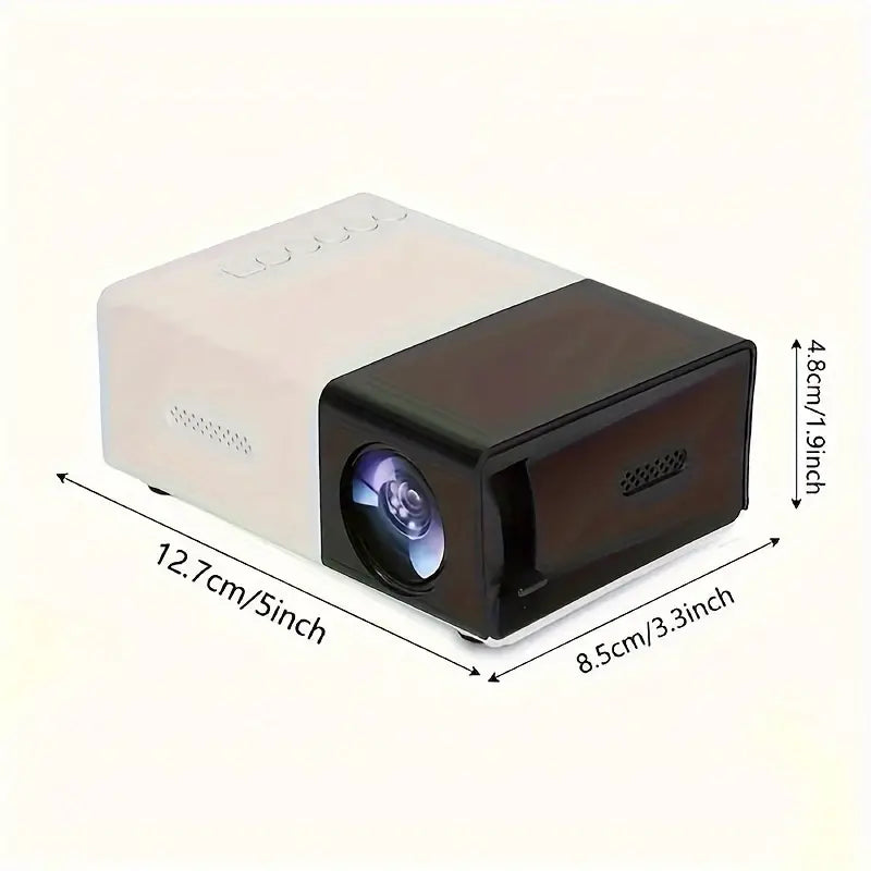 Projecteur HD Portable 1080P LED : Idéal pour l'Extérieur, l'Intérieur et le Camping De Speelgoed Koning