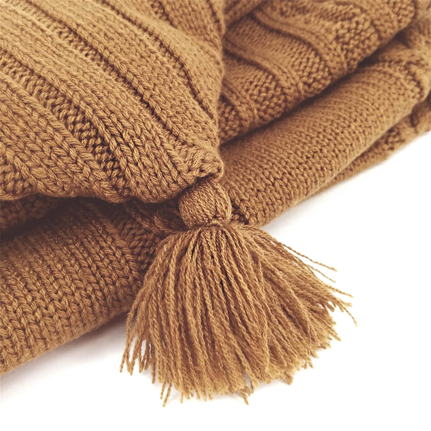 Sac de Couchage Bébé en Tricot Épais pour Nouveau-Né 0-6 Mois - Couverture d'Emmaillotage Laine avec Capuche - Cadeau de Naissance Hiver