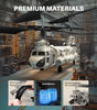 Hélicoptère Télécommandé SYMA S52H Transport Militaire avec Altitude Hold | Décollage/Atterrissage Automatique | Lumière LED | Rappel de Batterie | Jouet pour Enfants et Fans Militaires King of Toys