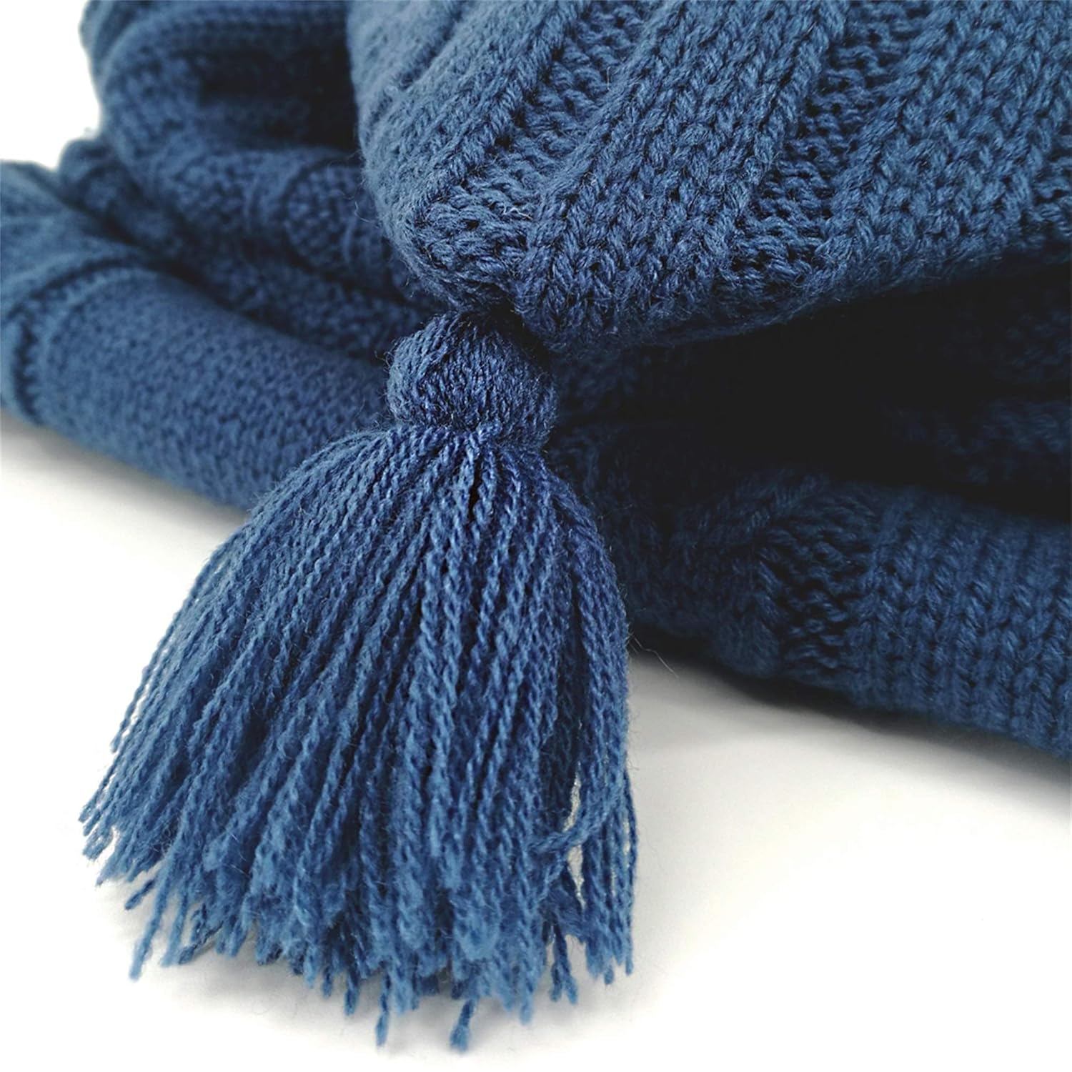 Sac de Couchage Bébé en Tricot Épais pour Nouveau-Né 0-6 Mois - Couverture d'Emmaillotage Laine avec Capuche - Cadeau de Naissance Hiver