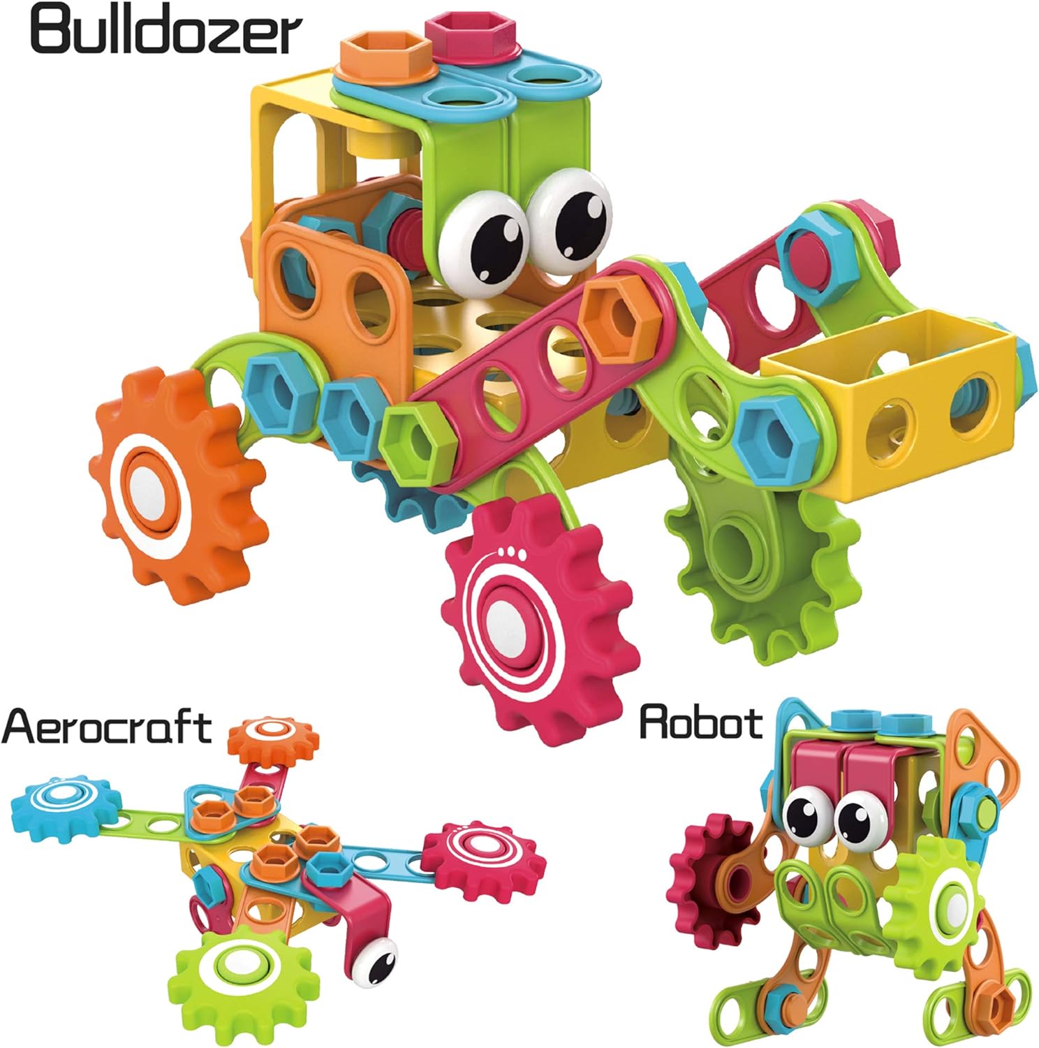 Building Toy Blocks Set - Sensorimotor Toys, Educational Toys Speelgoed Koning
