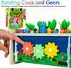 Jouet Montessori en bois avec Xylophone, Pic, Jeu de récolte de carottes, Cadeau d'activités éducatives pour les enfants de 1 à 4 ans. AmtreenOfficial
