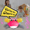 Jouets Bébé Crabe Rampant - Cadeaux Jouet Tummy Time pour Garçons et Filles de 3 à 12 Mois avec Système d'Apprentissage du Rampement et Musique King of Toys
