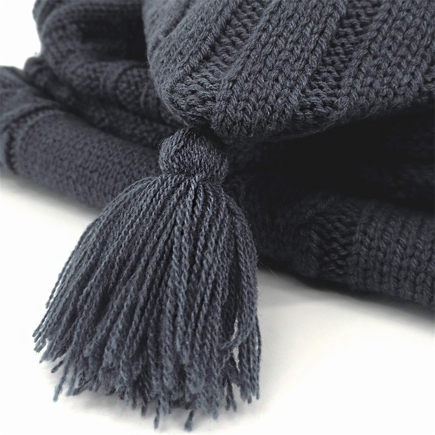 Sac de Couchage Bébé en Tricot Épais pour Nouveau-Né 0-6 Mois - Couverture d'Emmaillotage Laine avec Capuche - Cadeau de Naissance Hiver